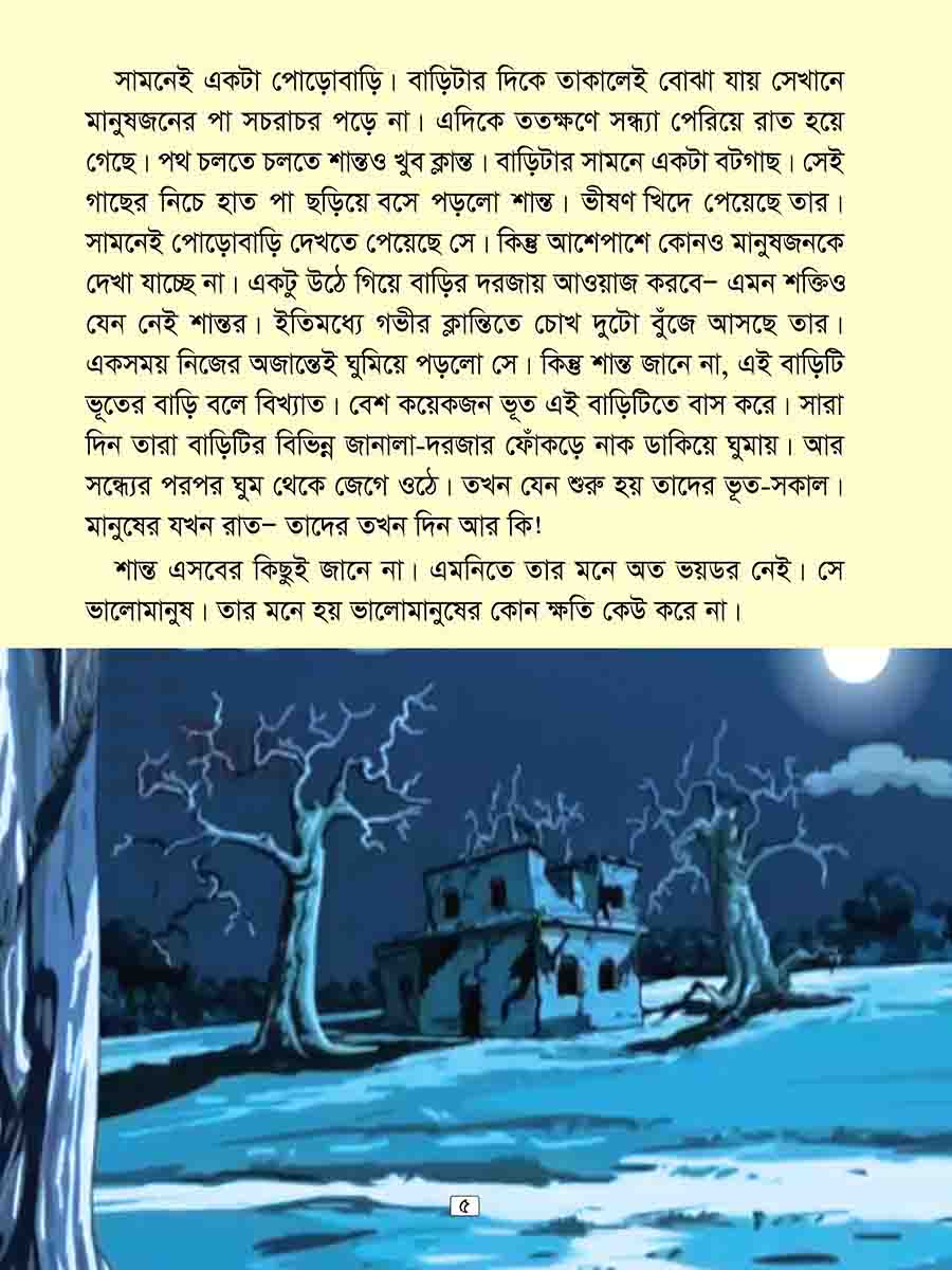 পোড়োবাড়ির ভূতের গল্প preview